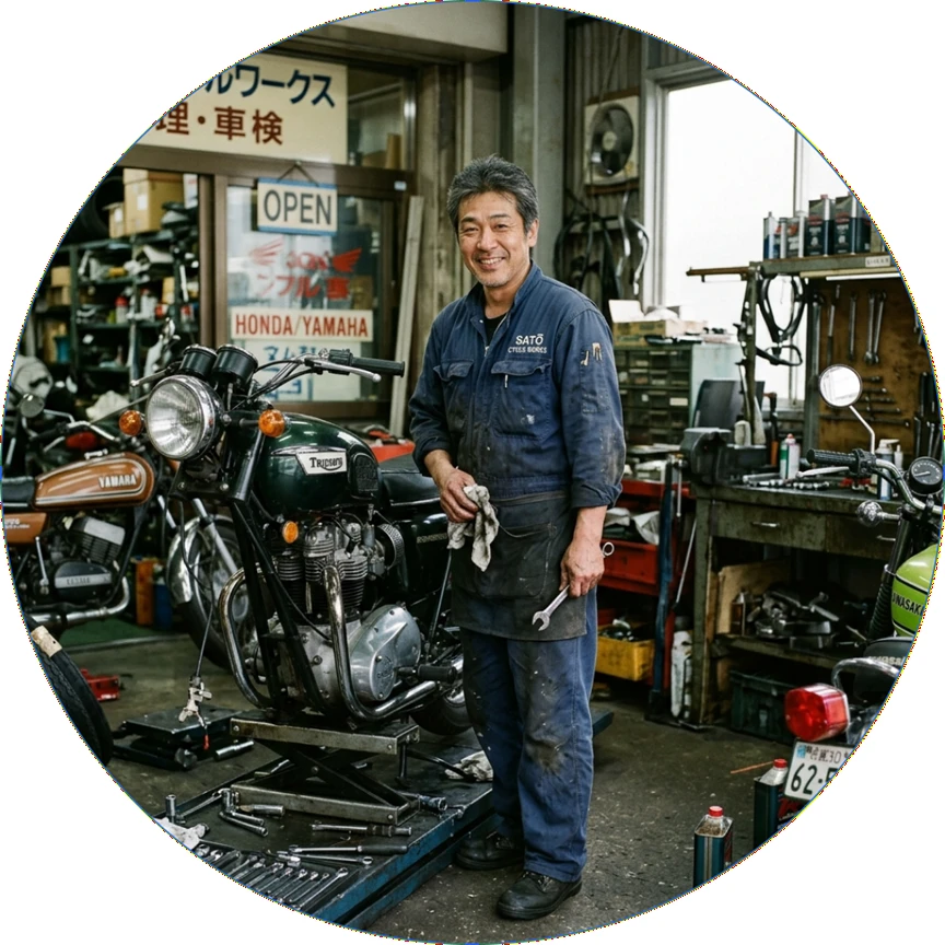修理店k様